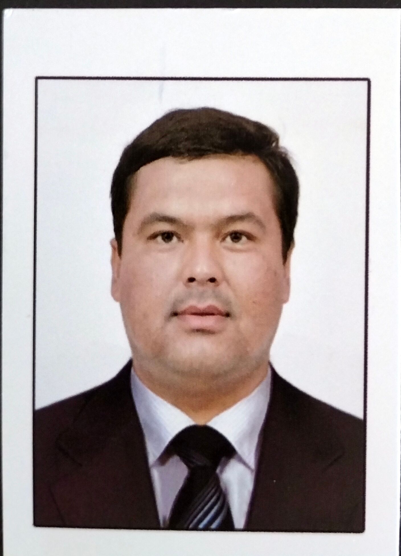 SHAVXUMOV QUATBAY YULDASHOVICH